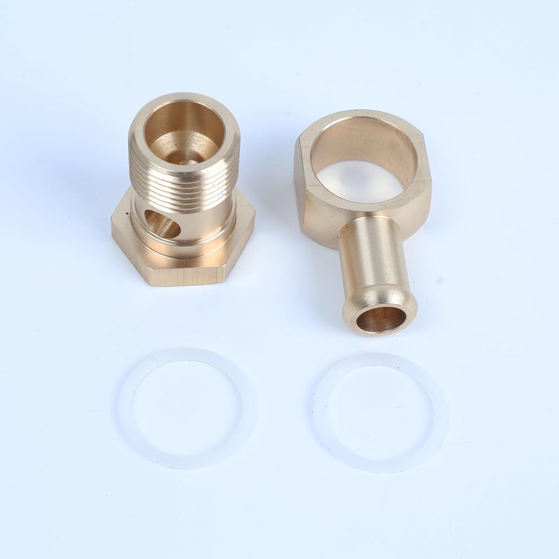 JADSOrBoBi 8089 Carburetor Inlet Fitting Compatible with Edelbrock, Fuel Banjo Fittings for Square-Bore & Carter AFB - Image 4